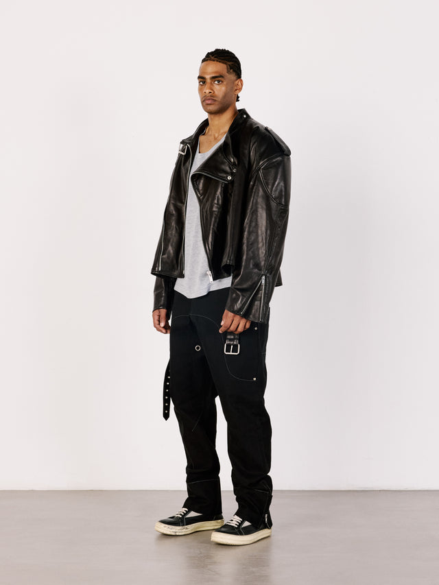 ‘the jo’ leather jacket