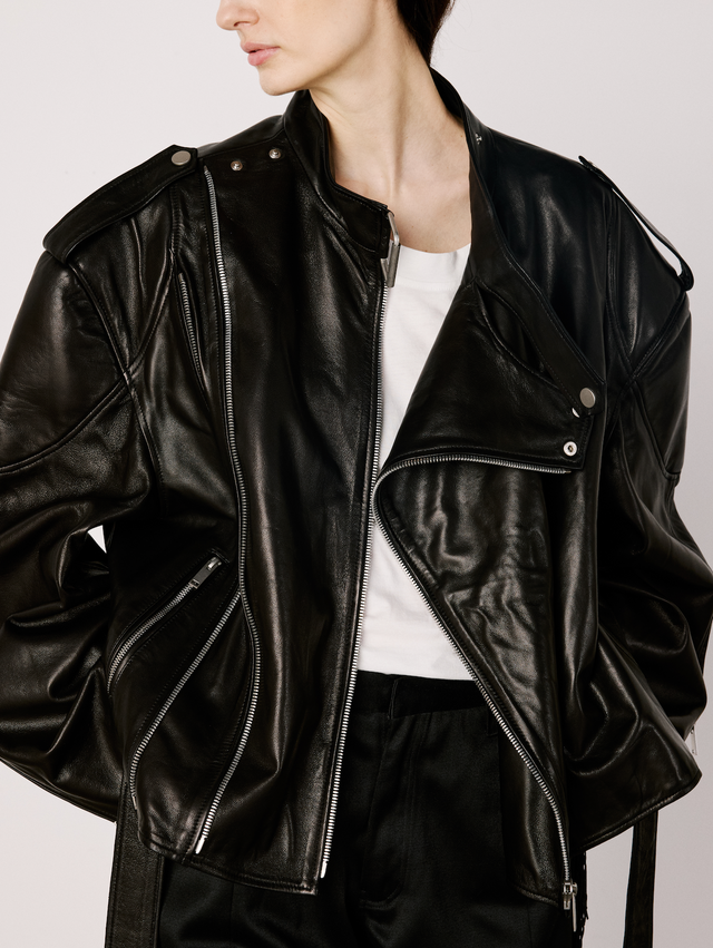 ‘the jo’ leather jacket