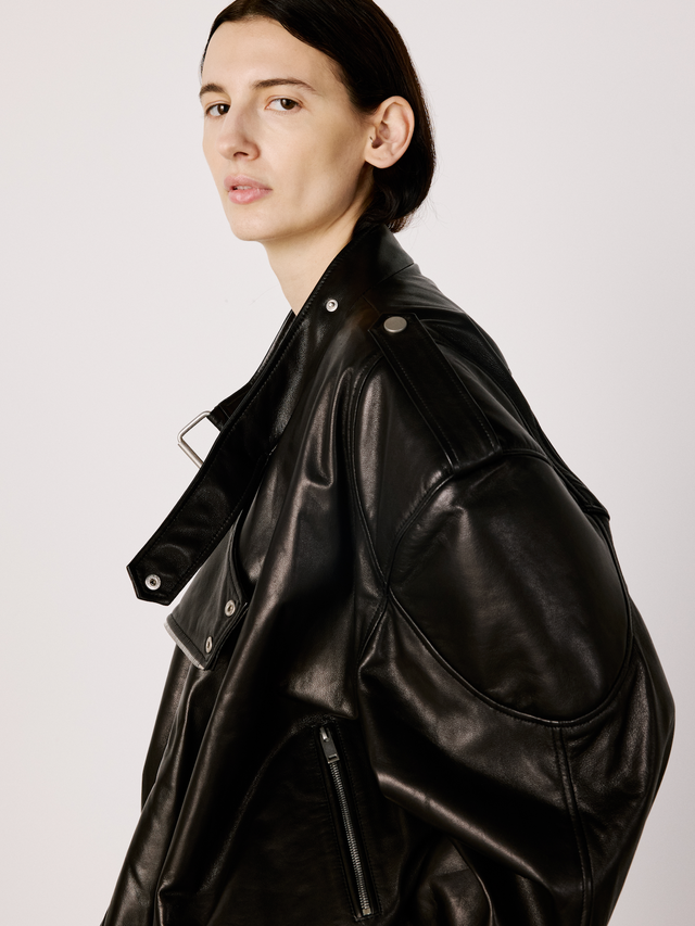‘the jo’ leather jacket
