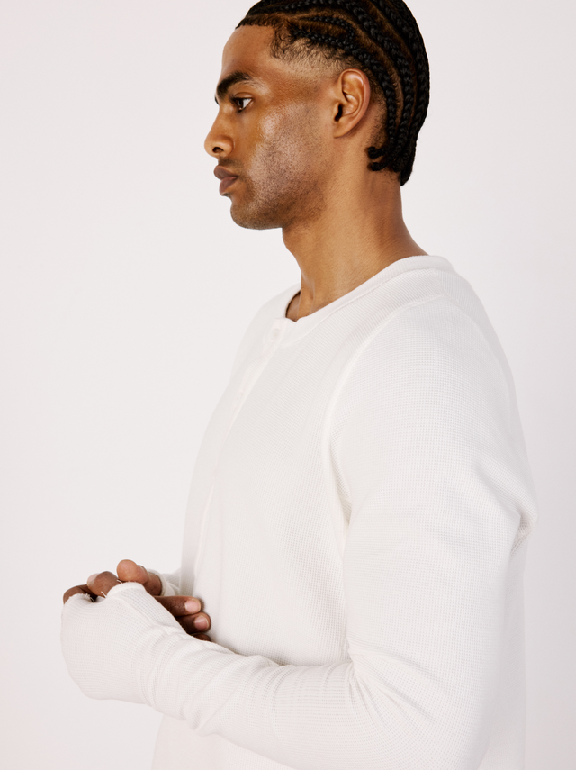 henley long sleeve tee